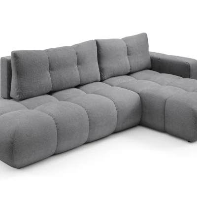 Schlafsofa mit Stauraum TRURO 1 - grau 1, rechte Ecke