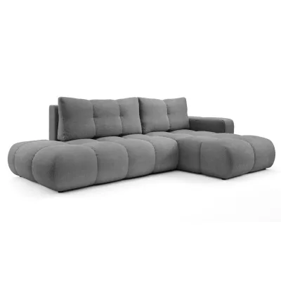 Schlafsofa mit Stauraum TRURO 1 - grau 1, rechte Ecke
