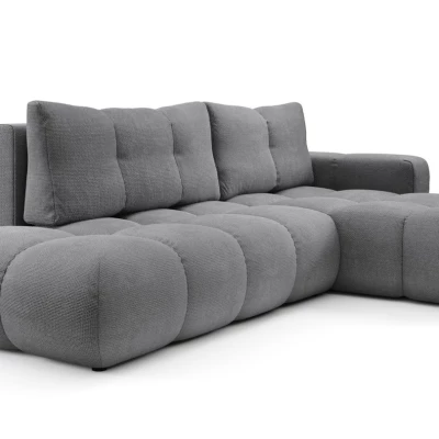 Schlafsofa mit Stauraum TRURO 1 - grau 1, rechte Ecke