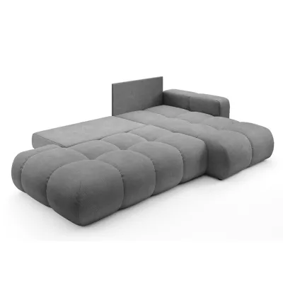 Schlafsofa mit Stauraum TRURO 1 - grau 1, rechte Ecke