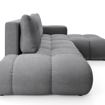 Schlafsofa mit Stauraum TRURO 1 - grau 1, rechte Ecke
