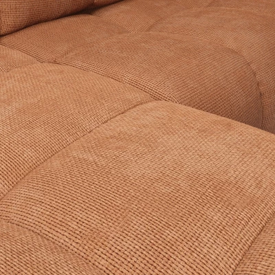 Schlafsofa mit Stauraum TRURO 1 - Ziegelstein, rechte Ecke
