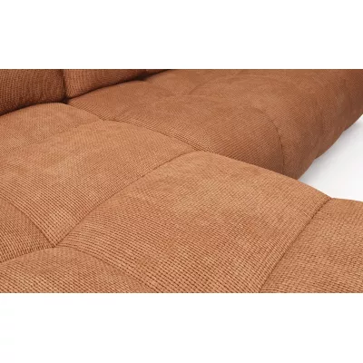 Schlafsofa mit Stauraum TRURO 1 - Ziegelstein, rechte Ecke