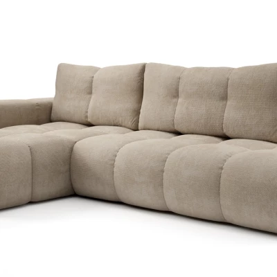 Schlafsofa mit Stauraum TRURO 1 – beige, linke Ecke