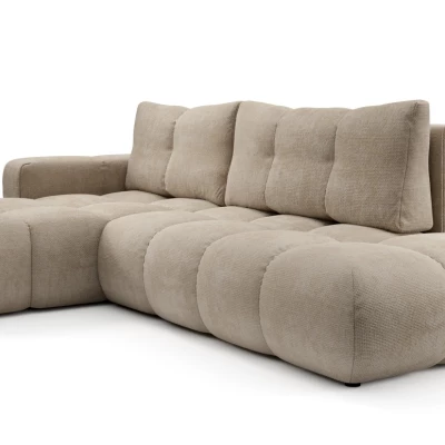 Schlafsofa mit Stauraum TRURO 1 – beige, linke Ecke