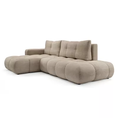 Schlafsofa mit Stauraum TRURO 1 – beige, linke Ecke