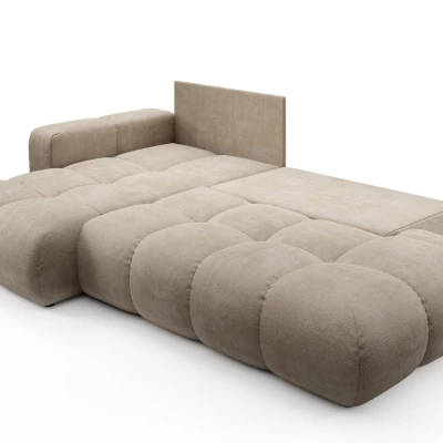 Schlafsofa mit Stauraum TRURO 1 – beige, linke Ecke