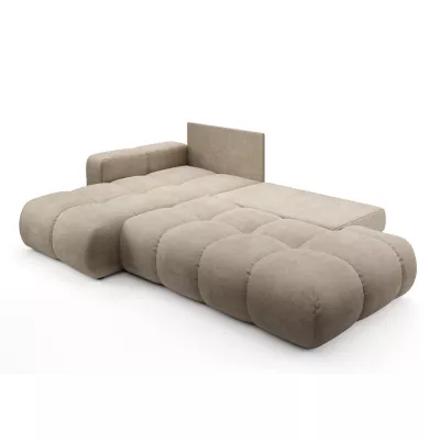 Schlafsofa mit Stauraum TRURO 1 – beige, linke Ecke