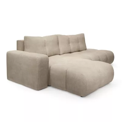 Schlafsofa mit Stauraum TRURO 1 – beige, linke Ecke