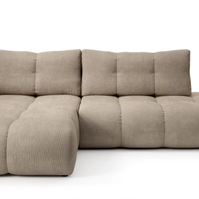 Schlafsofa mit Stauraum TRURO 1 – hellgrau, linke Ecke