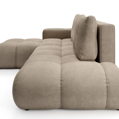 Schlafsofa mit Stauraum TRURO 1 – hellgrau, linke Ecke