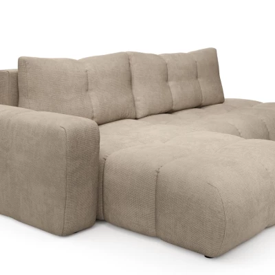 Schlafsofa mit Stauraum TRURO 1 – hellgrau, linke Ecke