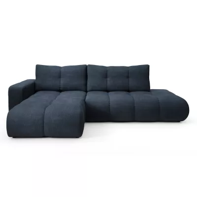 Schlafsofa mit Stauraum TRURO 1 - blau, linke Ecke