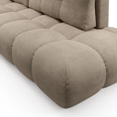 Schlafsofa mit Stauraum TRURO 1 – hellgrau, linke Ecke