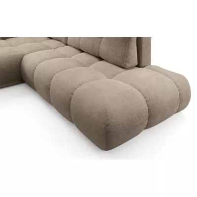 Schlafsofa mit Stauraum TRURO 1 – hellgrau, linke Ecke