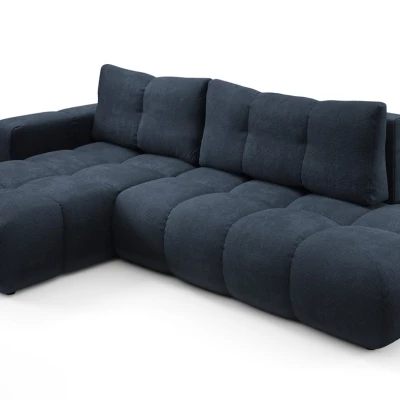 Schlafsofa mit Stauraum TRURO 1 - blau, linke Ecke