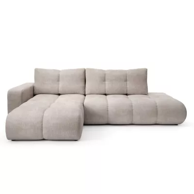 Schlafsofa mit Stauraum TRURO 1 - Latte, linke Ecke
