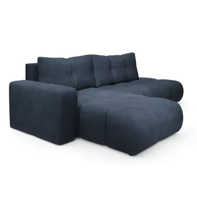 Schlafsofa mit Stauraum TRURO 1 - blau, linke Ecke