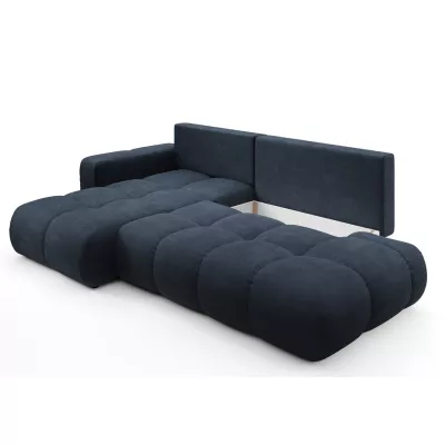 Schlafsofa mit Stauraum TRURO 1 - blau, linke Ecke