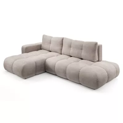 Schlafsofa mit Stauraum TRURO 1 - Latte, linke Ecke