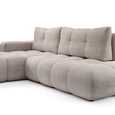 Schlafsofa mit Stauraum TRURO 1 - Latte, linke Ecke