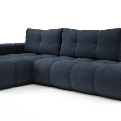 Schlafsofa mit Stauraum TRURO 1 - blau, linke Ecke