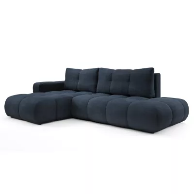 Schlafsofa mit Stauraum TRURO 1 - blau, linke Ecke
