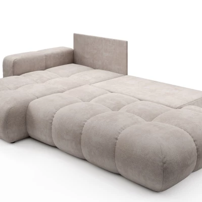 Schlafsofa mit Stauraum TRURO 1 - Latte, linke Ecke