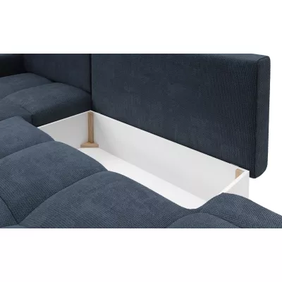 Schlafsofa mit Stauraum TRURO 1 - blau, linke Ecke