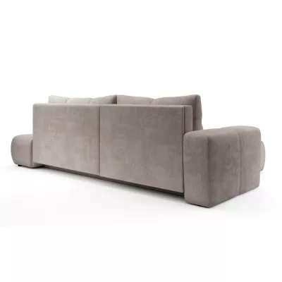 Schlafsofa mit Stauraum TRURO 1 - Latte, linke Ecke