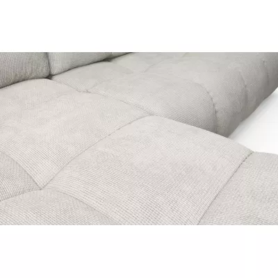Schlafsofa mit Stauraum TRURO 1 – silber, linke Ecke