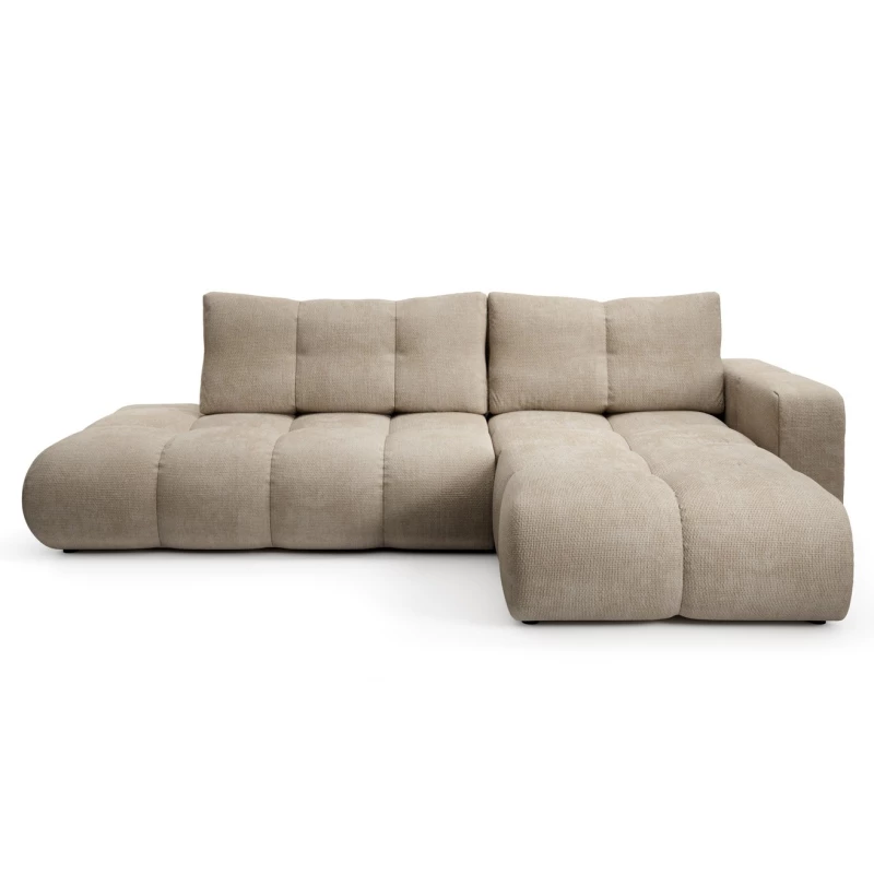 Schlafsofa mit Stauraum TRURO 1 – beige, rechte Ecke