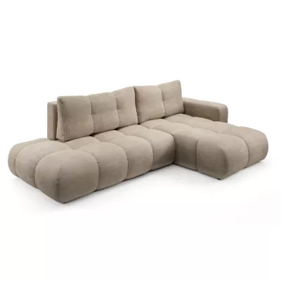 Schlafsofa mit Stauraum TRURO 1 – beige, rechte Ecke