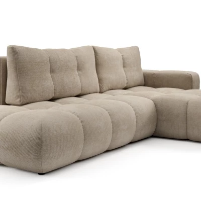 Schlafsofa mit Stauraum TRURO 1 – beige, rechte Ecke