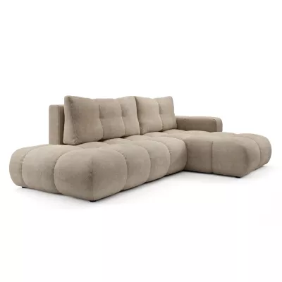 Schlafsofa mit Stauraum TRURO 1 – beige, rechte Ecke