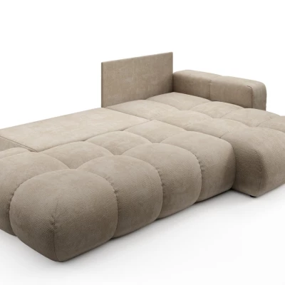 Schlafsofa mit Stauraum TRURO 1 – beige, rechte Ecke