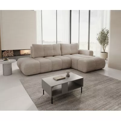 Schlafsofa mit Stauraum TRURO 1 – beige, rechte Ecke