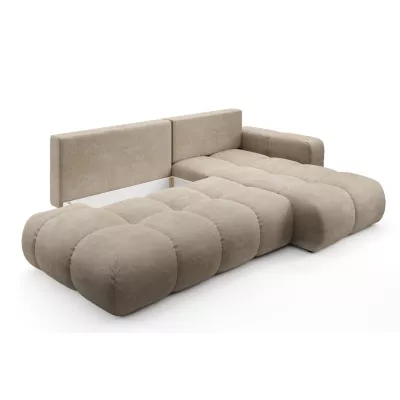 Schlafsofa mit Stauraum TRURO 1 – beige, rechte Ecke