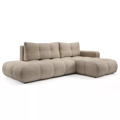 Schlafsofa mit Stauraum TRURO 1 – beige, rechte Ecke
