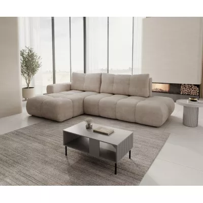 Schlafsofa mit Stauraum TRURO 1 – beige, linke Ecke
