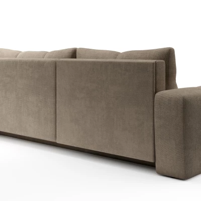 Schlafsofa mit Stauraum TRURO 1 – hellgrau, rechte Ecke
