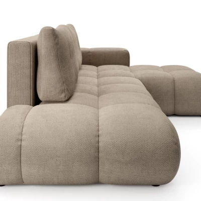Schlafsofa mit Stauraum TRURO 1 – hellgrau, rechte Ecke