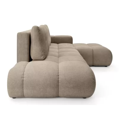 Schlafsofa mit Stauraum TRURO 1 – hellgrau, rechte Ecke