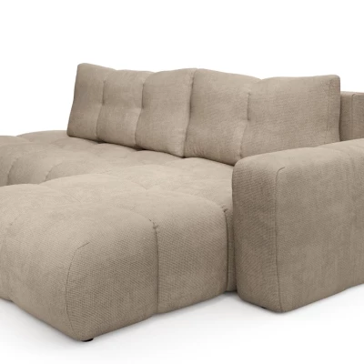 Schlafsofa mit Stauraum TRURO 1 – hellgrau, rechte Ecke