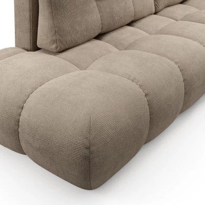 Schlafsofa mit Stauraum TRURO 1 – hellgrau, rechte Ecke
