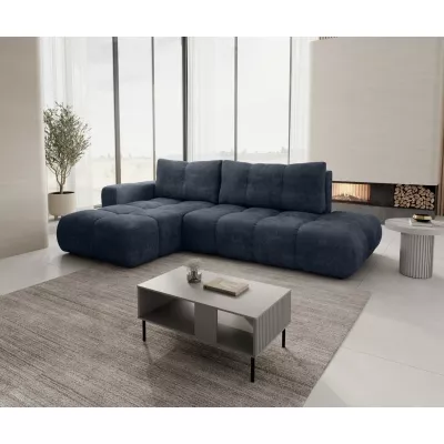 Schlafsofa mit Stauraum TRURO 1 - blau, linke Ecke