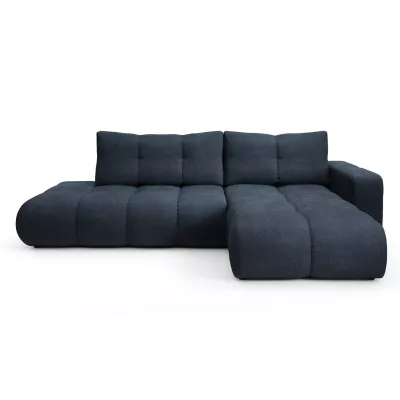 Schlafsofa mit Stauraum TRURO 1 - blau, rechte Ecke