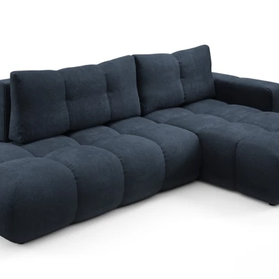 Schlafsofa mit Stauraum TRURO 1 - blau, rechte Ecke