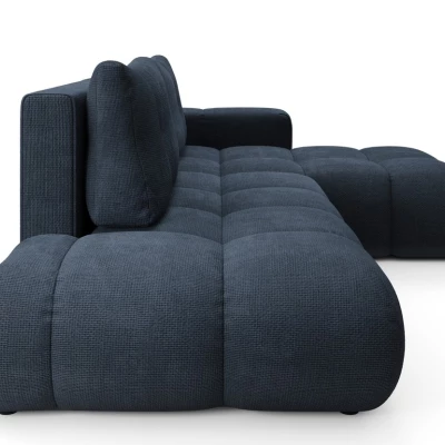 Schlafsofa mit Stauraum TRURO 1 - blau, rechte Ecke