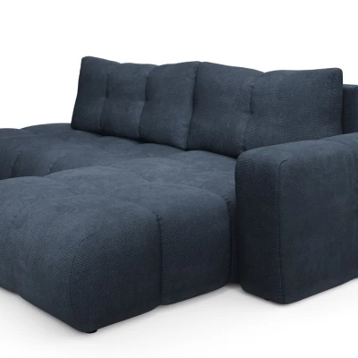 Schlafsofa mit Stauraum TRURO 1 - blau, rechte Ecke